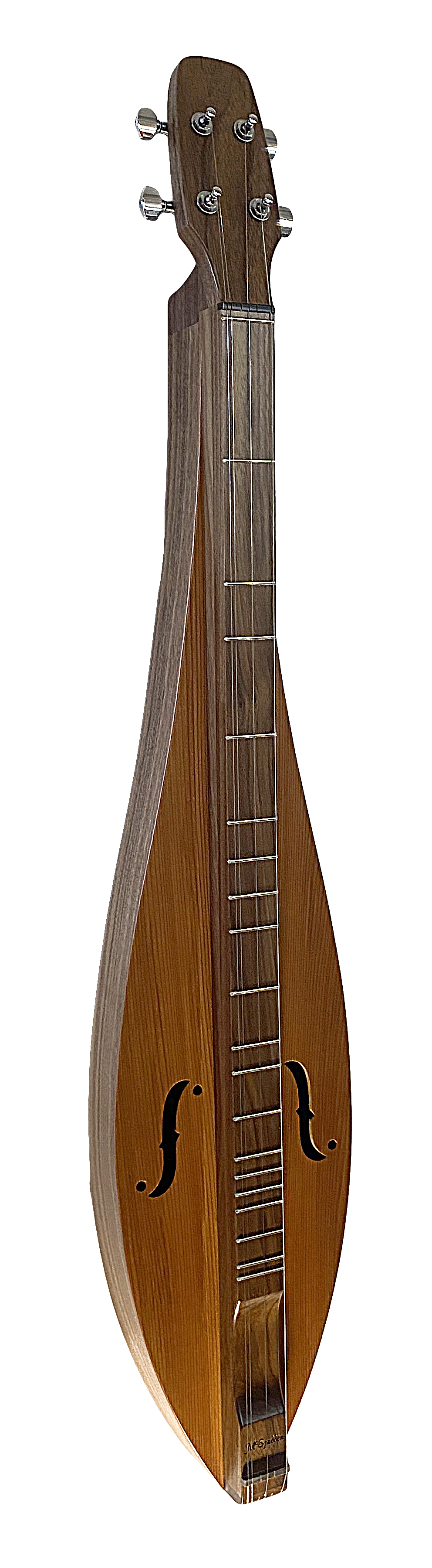 4 String, Flathead, Teardrop with Walnut back and sides, Redwood top (4FTWR)