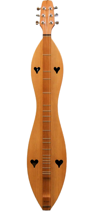 6 String, Flathead, Hourglass with Cherry back and sides, Spruce top (6FHCS)