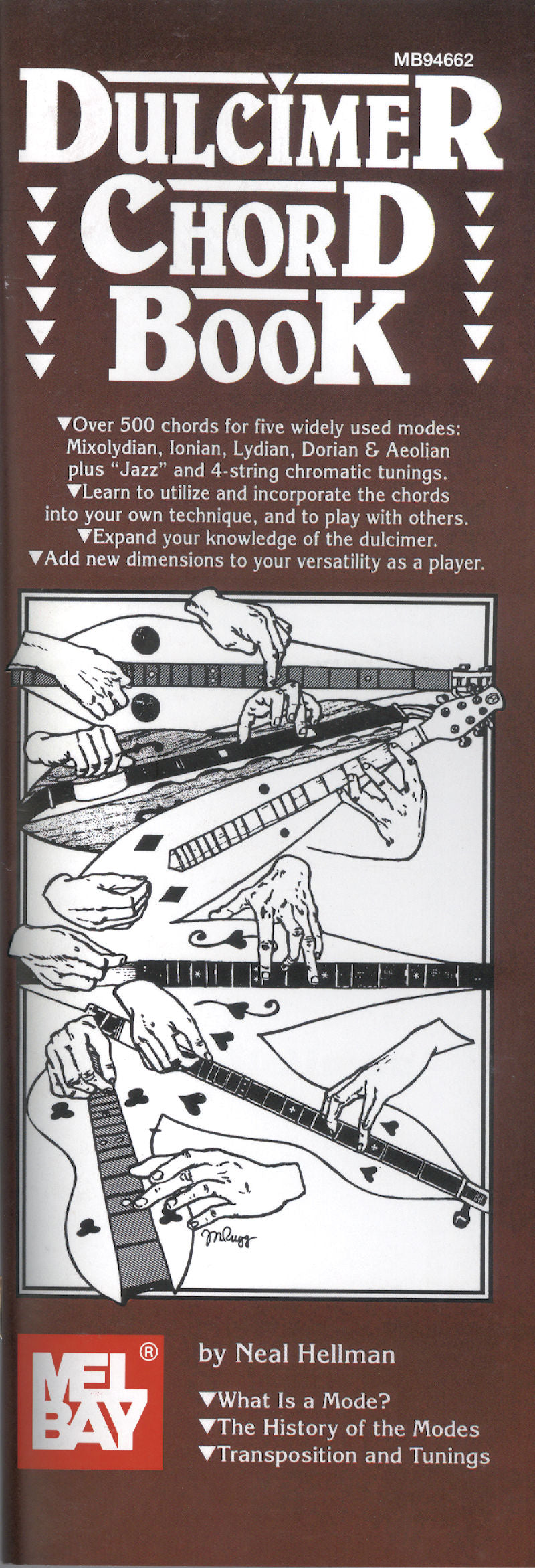 An intermediate guide to Dulcimer Chord Book - by Neal Hellman.