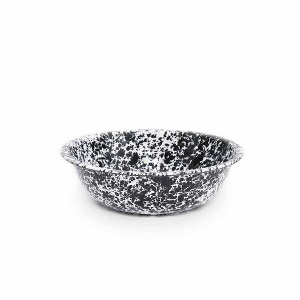 Splatterware - Enamelware Small Basin 4 qt, 12.25