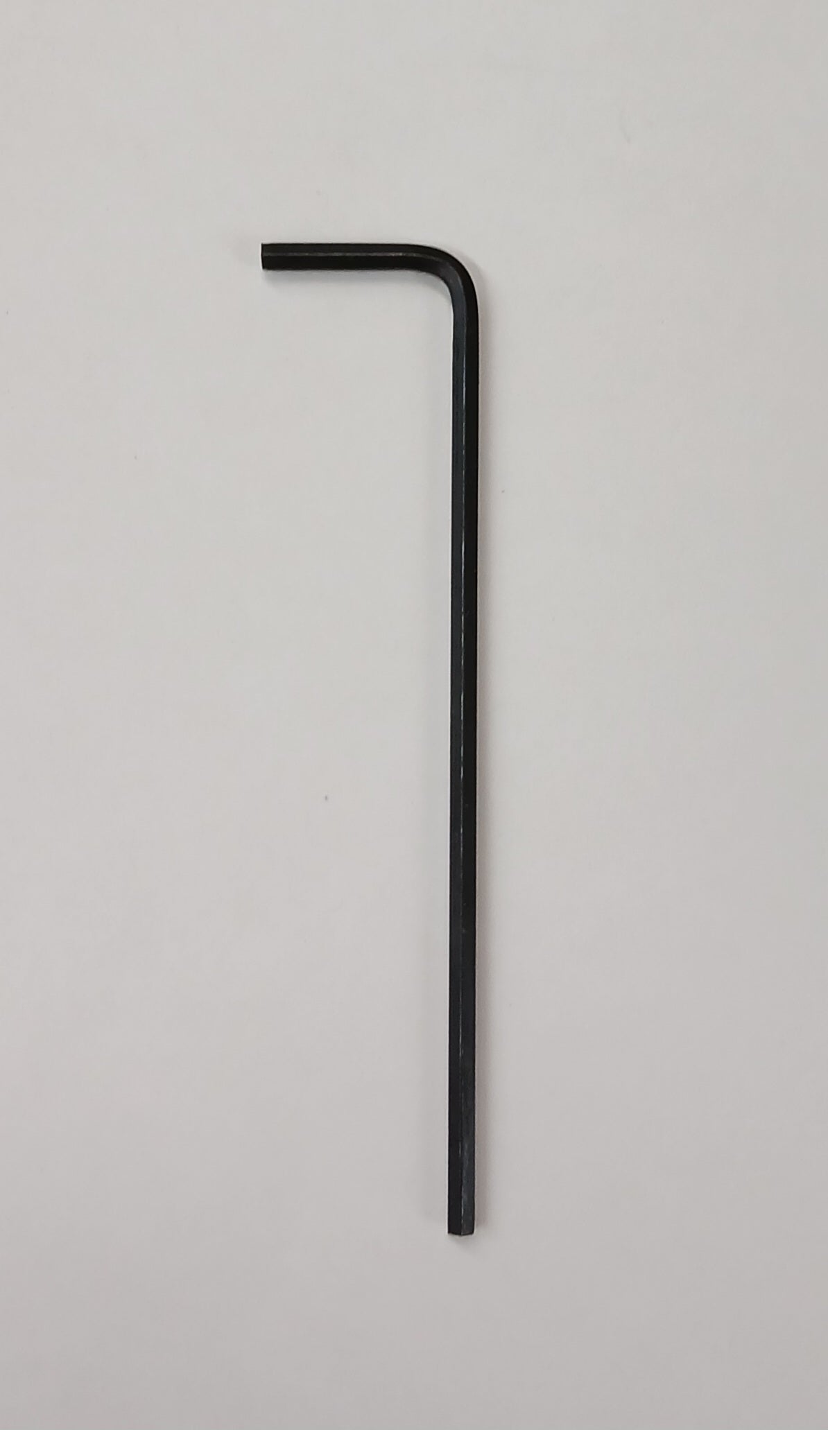 A black L-shaped Autoharp Fine Tuners, Tuning Wrench (Allen key) ideal for adjusting fine tuners, shown on a plain white background.