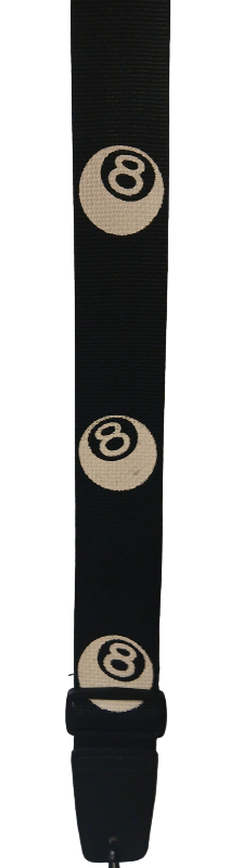 Eight Ball Guitar Strap - The Dulcimer Shoppe