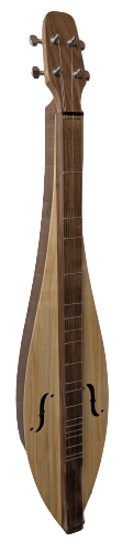 4FTWSy - 4 String, Flathead, Teardrop with Walnut back and sides, Spalted or Quartersawn Sycamore top