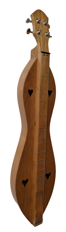 4 String Ginger, Flathead, Hourglass with Cherry top, back and sides (4FGCC)