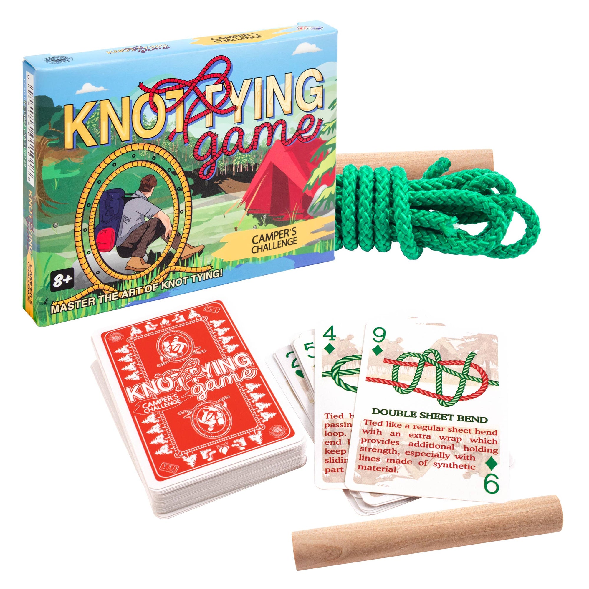 tent knot tying Knot Tying Kit - Camper's Edition