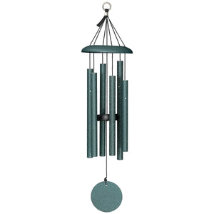 A budget-friendly 27" Windchime Corinthian Bells®, perfect for compact-size decor, hanging on a white background.