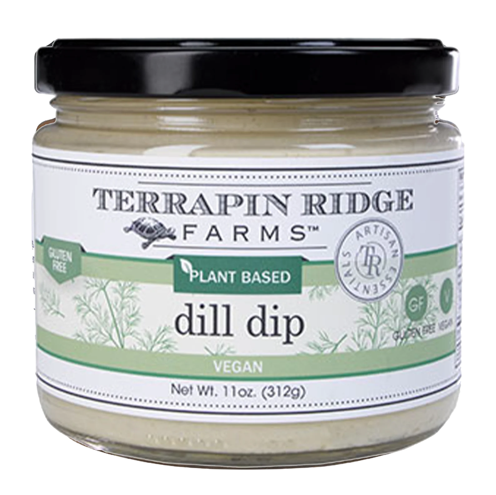 Terrapin Ridge Farms offers a delicious plant-based Terrapin Ridge Dill Dip, perfect as an accompaniment to your favorite snacks.