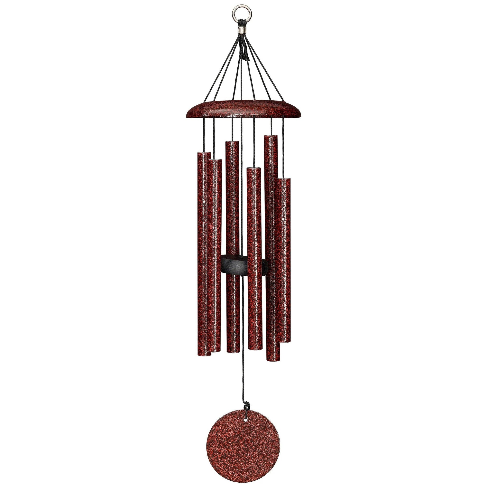 A budget-friendly 27" Windchime Corinthian Bells®, perfect for decor, hanging on a white background.