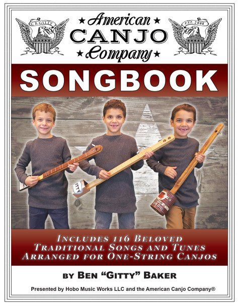 American Canjo Songbook for 3-string cigar box guitars.