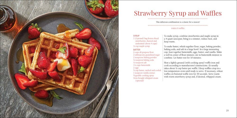 Strawberries recipes cookbook.