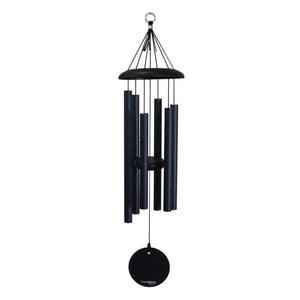 A compact-sized, budget-friendly 27" Windchime Corinthian Bells® hanging gracefully on a white background.