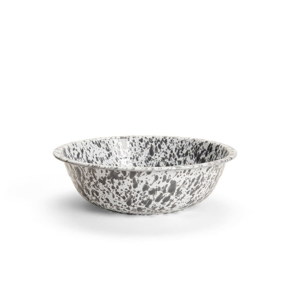 Splatterware - Enamelware Small Basin 4 qt, 12.25