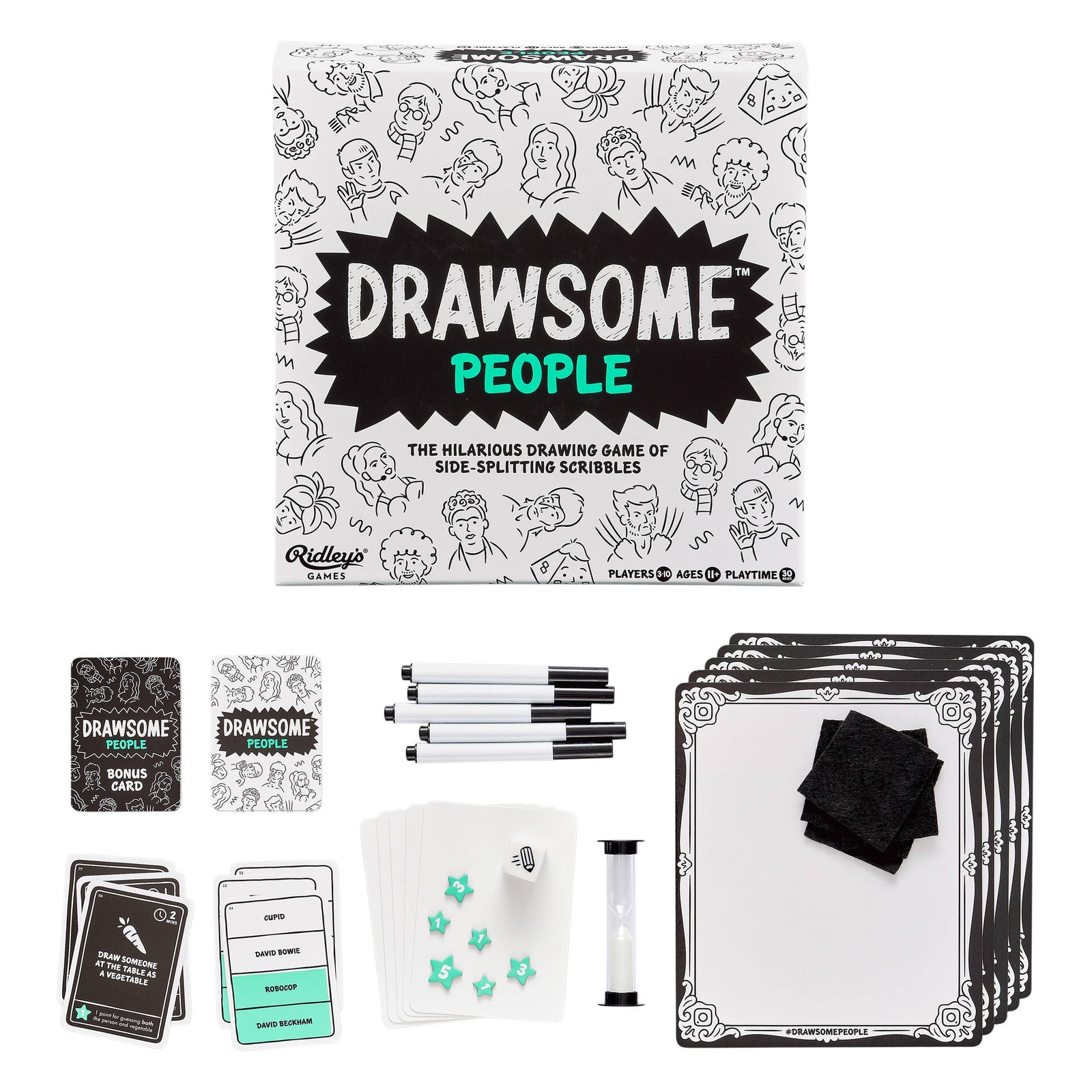 Drawsome People - the hilarious party game of drawing.