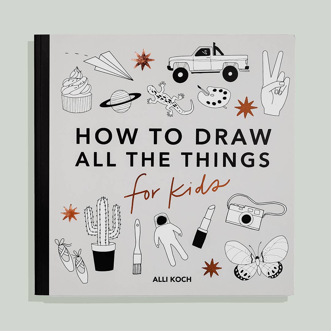 All the Things: How to Draw Books for Kids is a beginners' how-to-draw book for children.