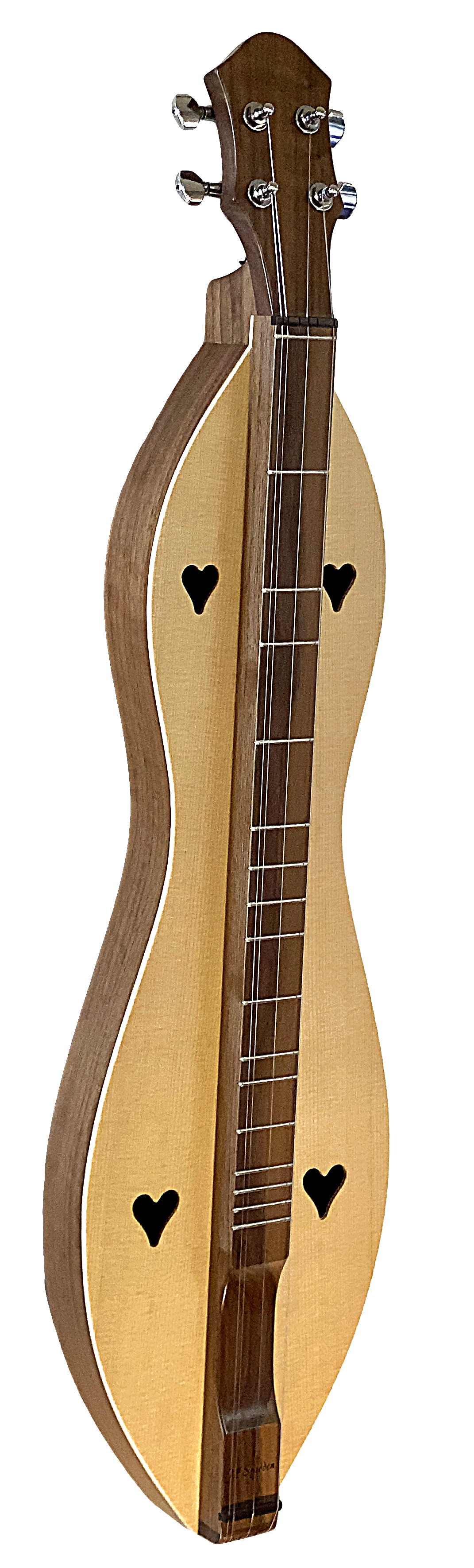 4 String Ginger, Flathead, Hourglass with Walnut back and sides, Spruce top (4FGWS)