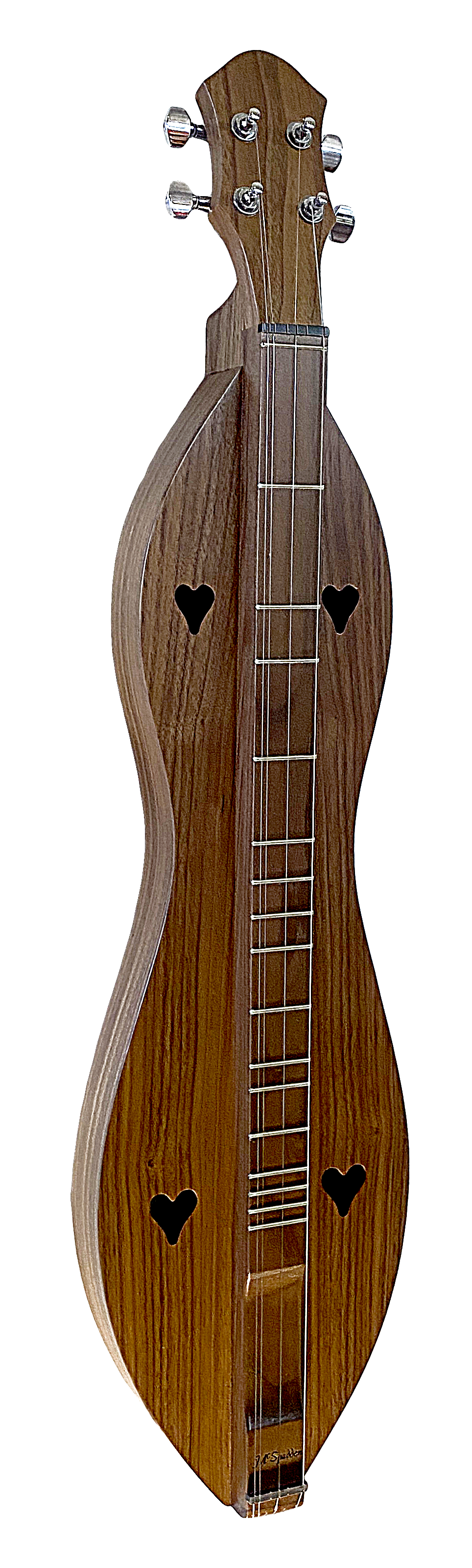 4 String Ginger Flathead Hourglass with Walnut back sides and top 4FGWW