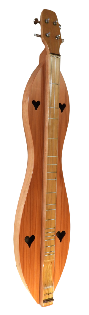 4 String, Flathead, Hourglass, with Cherry back and sides, Redwood top (4FHCR)