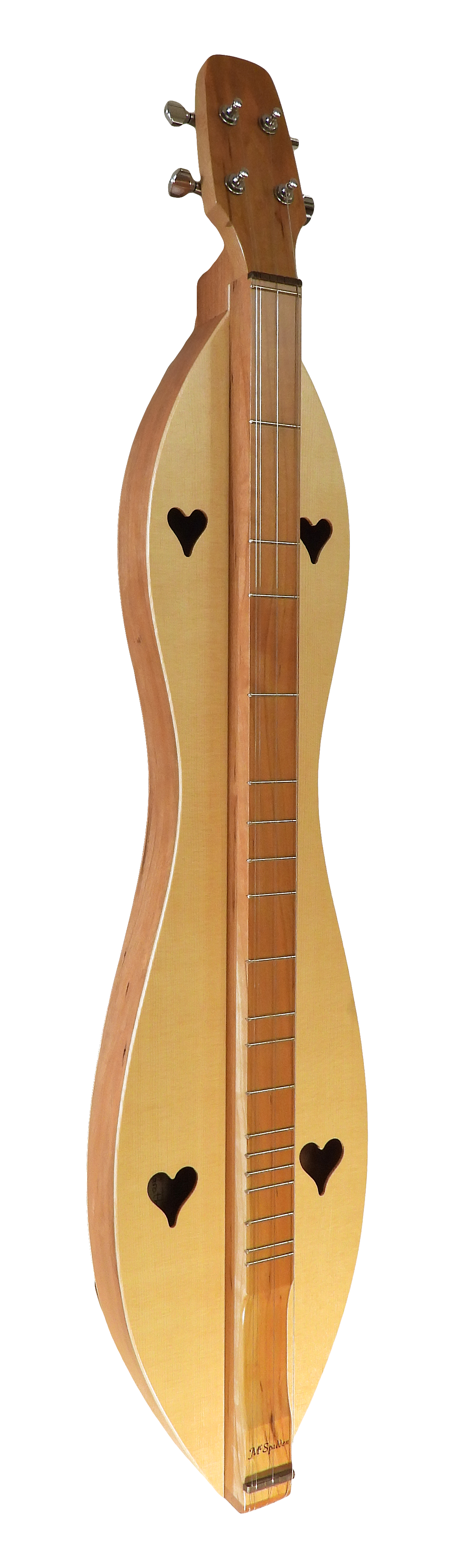 4 String, Flathead, Hourglass, with Cherry back and sides, Spruce top.  (4FHCS)