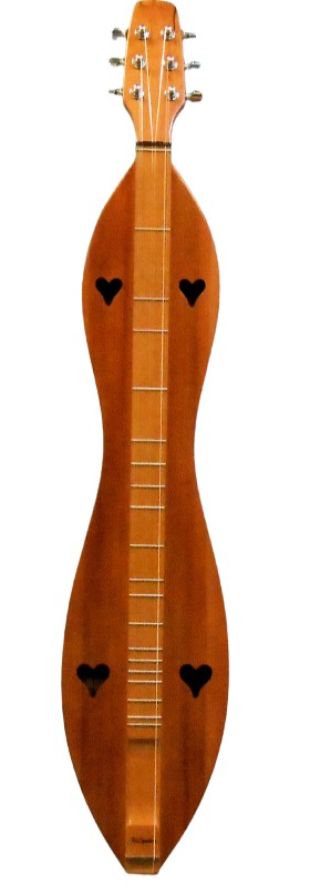 6 String, Flathead, Hourglass with Cherry back and sides, Redwood top (6FHCR)