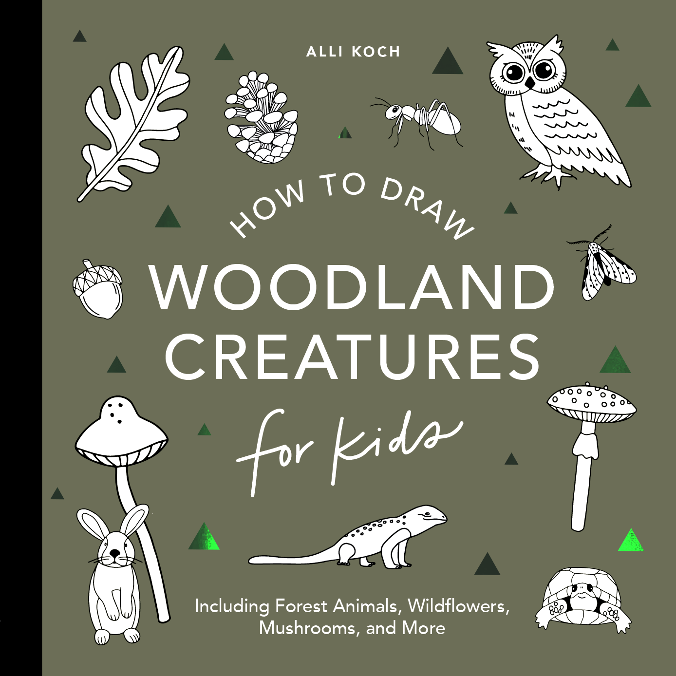 How to Draw for Kids: Mushrooms & Woodland Creatures provides step-by-step drawing lessons for kids to develop their art skills and learn how to draw adorable woodland creatures.