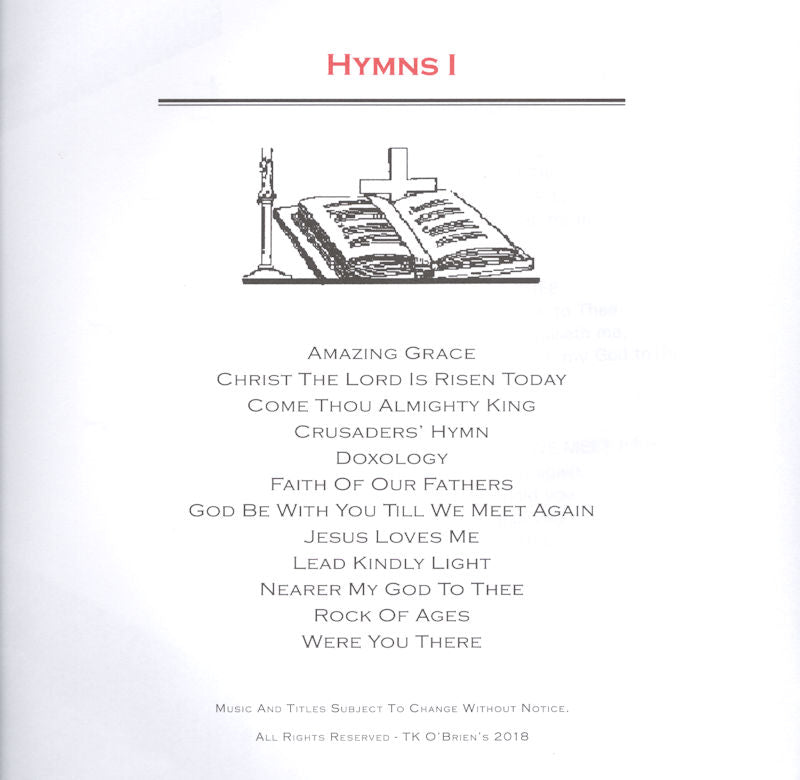 Hymns I Lap Harp Packet