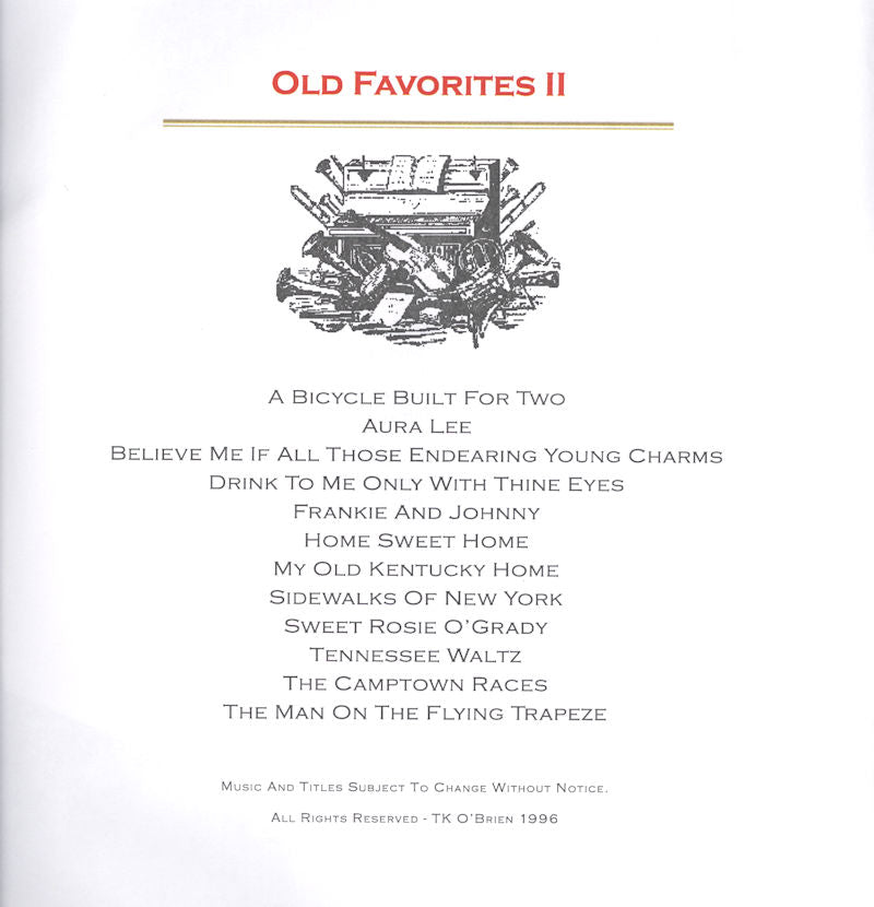 Old Favorites II Lap Harp Packet is a product that offers a collection of classic songs for the lap harp, featuring beautifully designed cards.