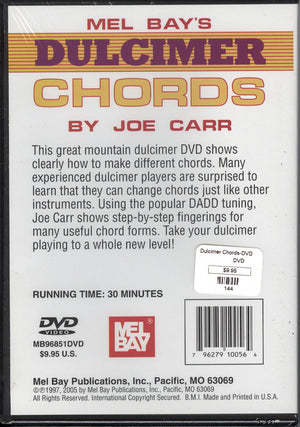 Dulcimer Chords DVD - by Joe Carr