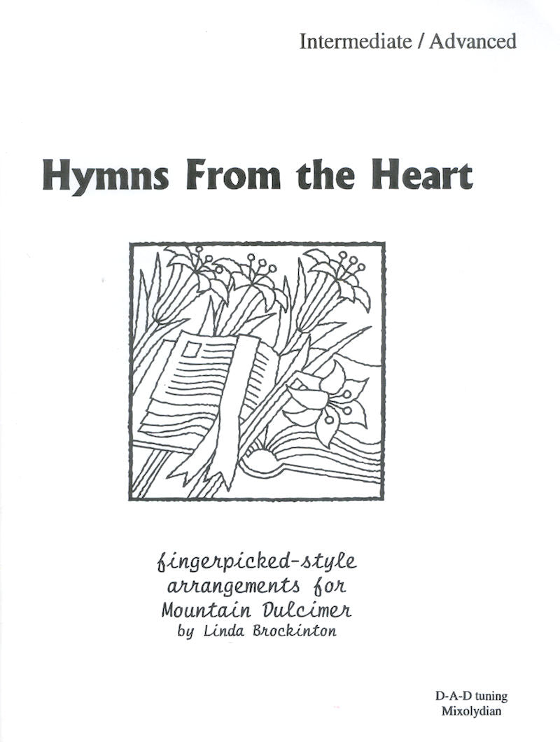 Hymns From The Heart - by Linda Brockinton offers intermediate/advanced fingerpicking arrangements of hymns from the heart.