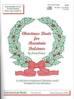 This book features Christmas duets - by Larry Conger, with downloadable audio tracks.