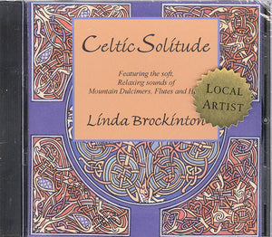 Experience the enchanting Celtic solitaire "Celtic Solitude" CD by Linda Brockinson, filled with the soothing and relaxing sounds of Irish tunes. Accompanied by the mesmerizing melodies of the Mountain Dulcimer,