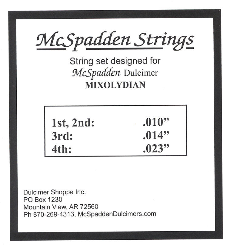 Mcspadden Mixolydian Set of Strings Key of D Loop End for mcspadden mcspadden mcspadden mcs.