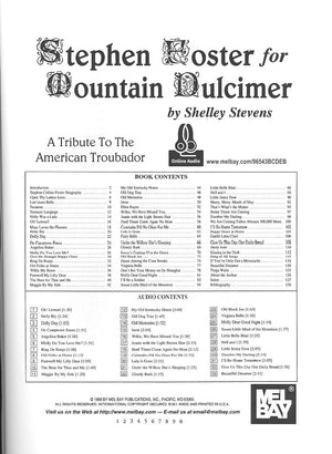 Stephen Foster for Mountain Dulcimer - by Shelley Stevens