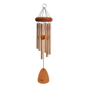 A Festival® 18-inch Windchime with wood, a perfect accent piece for any Festival®.