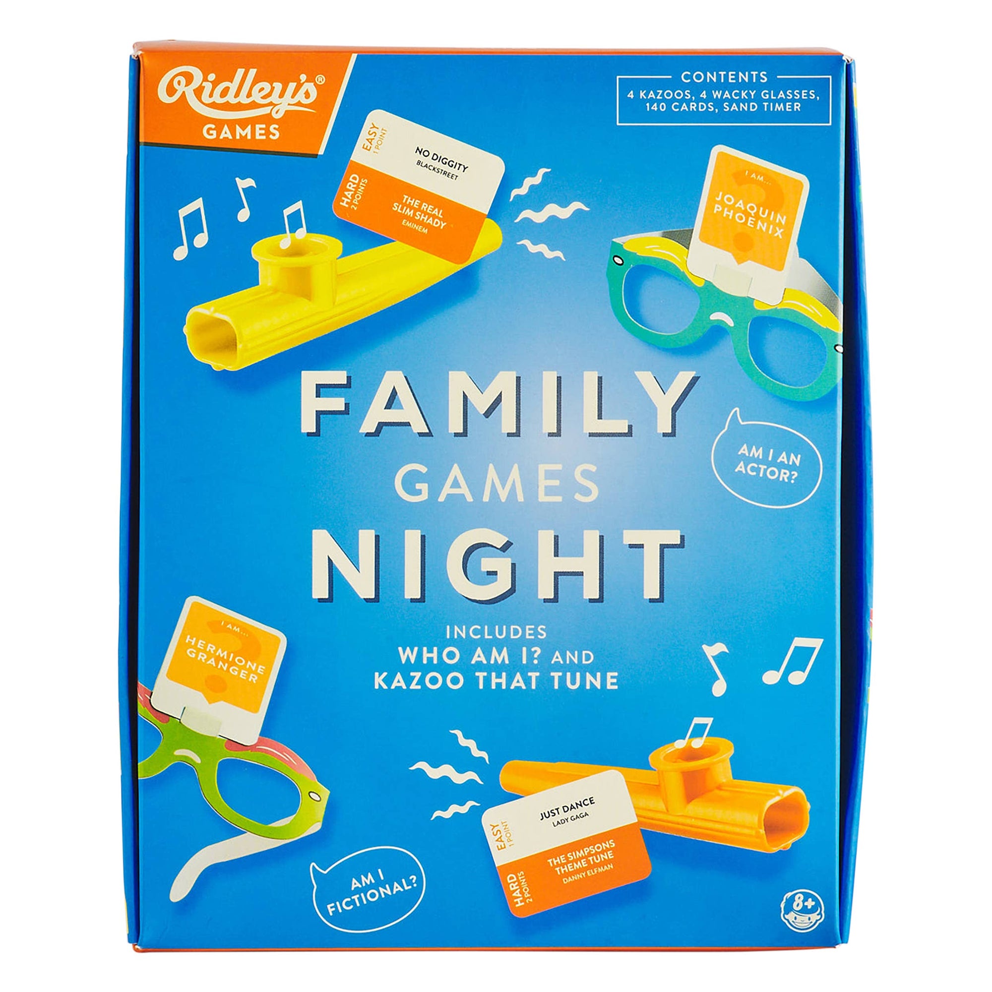 Join us for a fun-filled Family Game Night, where we will be playing exciting games like Who Am I and Kazoo That Tune.