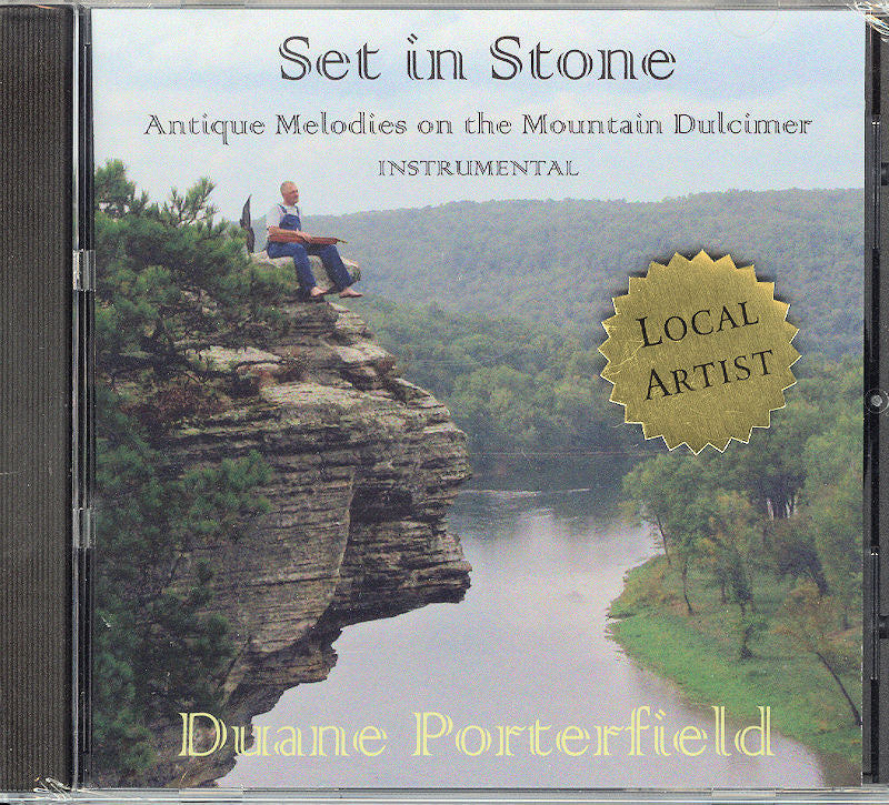 Set In Stone - by Duane Porterfield SOLD OUT CD features their award winning player on the Mountain Dulcimer, performing a collection of Antique Melodies.