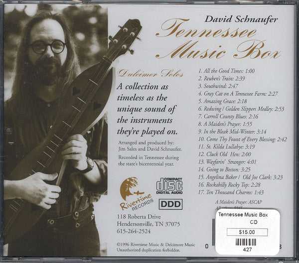 Tennessee Music Box by David Schnaufer The Dulcimer Shoppe